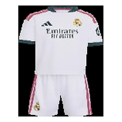 adidas Real Madrid uniforme local para bebé · Blanco