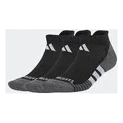 adidas Performance Climacool medias de corte bajo, paquete de 3 · Negro / Blanco