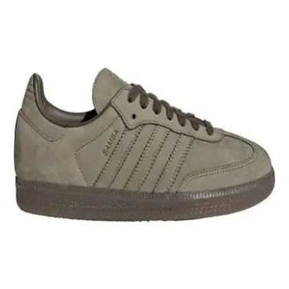 adidas Samba OG zapatos casuales para caballero · Oliva claro / Marrón