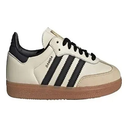 adidas Samba OG zapatos casuales para dama · Beige / Negro