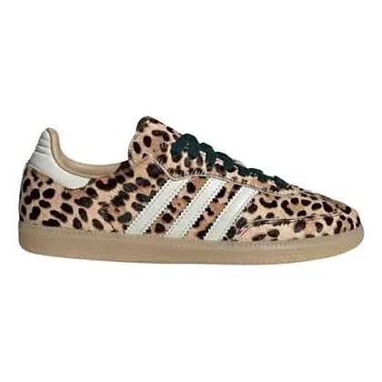 adidas Samba OG zapatos casuales para dama · Beige / Estampado