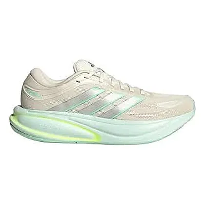 adidas Response 2 zapatos de running para caballero · Crema / Verde / Amarillo