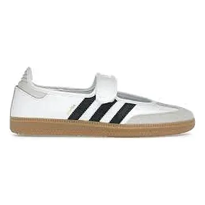 adidas Samba Jane zapatos casuales para dama · Blanco / Marrón / Negro