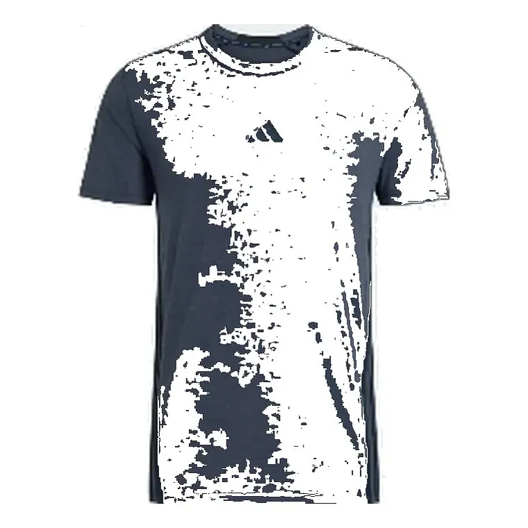 adidas Designed for Training camiseta 3 Rayas para caballero · Legend Ink