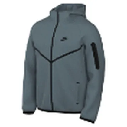 Nike Tech Fleece Windrunner chaqueta con capucha para caballero · Verde claro / Negro