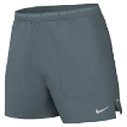 Nike Stride short de running de 7" para caballero · Verde claro / Plata