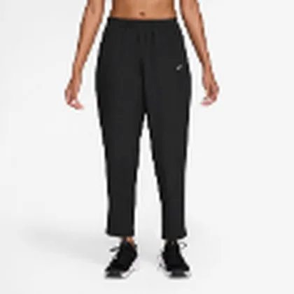 Nike One pantalón tejido para dama · Negro / Blanco